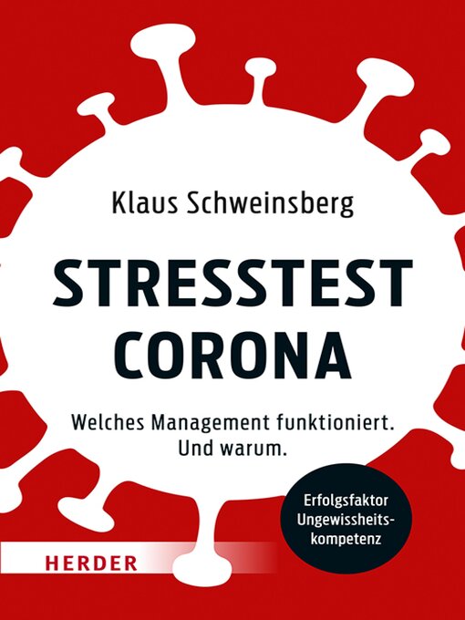 Title details for Stresstest Corona by Klaus Schweinsberg - Available